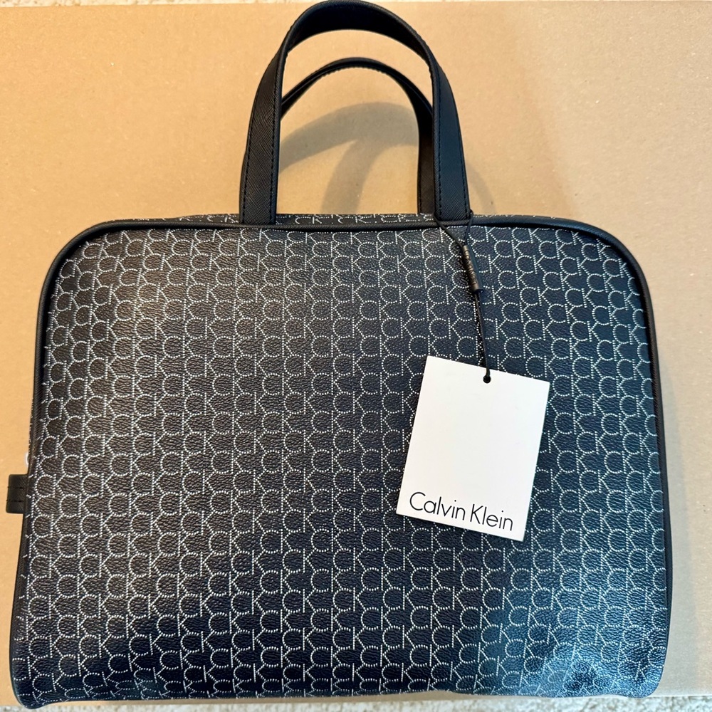 Calvin Klein Black Briefcase